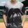 Majestic Dark Silhouetted Wolf Rippled Pool Bare Trees Misty Forest - Nature Lover Gift Baseball Jersey - 1