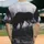 Majestic Dark Silhouetted Wolf Rippled Pool Bare Trees Misty Forest - Nature Lover Gift Baseball Jersey - 2