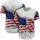 American Flag Distressed Grunge - Independence Day Commemoration for Veterans Baseball Jersey - 5