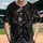 Masked Japanese Samurai Warrior Dark Armor Katana Swords Red Scarf - Action Fan Gift Baseball Jersey - 1