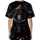 Masked Japanese Samurai Warrior Dark Armor Katana Swords Red Scarf - Action Fan Gift Baseball Jersey - 4