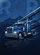 Dynamically Angled Blue Semi-Truck Speed Cityscape - Driving Enthusiast Gift for Truck Driver Baseball Jersey - 6