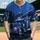 Dynamically Angled Blue Semi-Truck Speed Cityscape - Driving Enthusiast Gift for Truck Driver Baseball Jersey - 1