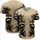 Raccoon Cowboy Western - Rustic Lifestyle Gift Baseball Jersey - 5