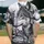 Black White Wolf Heads Tribal Ornament Berries - Wildlife Lover Gift for Wolf Lovers Baseball Jersey - 2