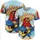 Cartoon Rooster Sombrero Guitar Beach Ocean Landscape - Summer Vacation Gift for Music Lovers Baseball Jersey - 5