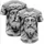 Jesus Christ Marble Sculpture Crown Thorns Faith Expression Gift for Christian Believer Baseball Jersey - 5