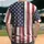 Weathered Distressed American Flag Independence Day Gift for Veterans Baseball Jersey - 2