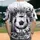 Black White Soccer Ball Motion Vortex - Game Day Sports Style for Soccer Fan Baseball Jersey - 2