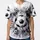 Black White Soccer Ball Motion Vortex - Game Day Sports Style for Soccer Fan Baseball Jersey - 3