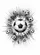 Black White Soccer Ball Motion Vortex - Game Day Sports Style for Soccer Fan Baseball Jersey - 6