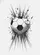 Clenched Fist Soccer Ball with Bursting Speed Lines - Sports Fan Everyday Active Wear Baseball Jersey - 6