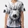 Clenched Fist Soccer Ball with Bursting Speed Lines - Sports Fan Everyday Active Wear Baseball Jersey - 3