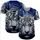Powerful White Tiger Face Glowing Electric Blue Eyes Dark Stripes - Wildlife Lover Gift Baseball Jersey - 5