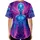 Elongated Head Alien Figure Swirling Cosmic Nebula Ringed Planets - Space Lover Gift Baseball Jersey - 4