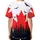 Red Maple Leaf Black Forest Birds - Canadian Pride Nature Lover Gift Baseball Jersey - 4