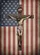 Jesus Christ Crown of Thorns Cross American Flag - Remembrance Gift for Veterans Baseball Jersey - 6