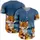 Smiling Cartoon Foxes Campfire Lake Night Sky - Wildlife Lover Gift Baseball Jersey - 5