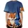 Smiling Cartoon Foxes Campfire Lake Night Sky - Wildlife Lover Gift Baseball Jersey - 4
