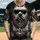 American Bully Dog Cigar Sunglasses Dark Smoke Tattoo Pattern - Dog Lover Gift Baseball Jersey - 1
