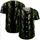Dappled Light Forest Canopy Textured Tree Trunks Autumn Leaves - Nature Lover Gift Baseball Jersey - 5