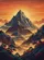 Rugged Japanese Mountain Peaks Sunrise Sunset Clouds Trees - Outdoor Lover Gift Baseball Jersey - 6