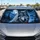 Arctic Wolf Full Moon Midnight Forest Decor For Wilderness Lovers And Outdoor Souls Car Sunshade - 3