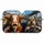 Funny Cow And Terrier Road Trip Scene For Urban Driving Adventures And Animal Lovers Car Sunshade - 3