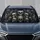 Realistic Gothic Skull Cluster Dark Fantasy Decor For Horror Fans And Occult Rides Car Sunshade - 5