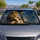 Lion And Lamb With Cross Psalm 42:10 Scripture Decor For Christian Faith Gifts Believers Car Sunshade - 2