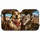 Startled Dog And Tabby Cat Road Trip Desert Adventure For Pet Lovers And Travelers Car Sunshade - 3
