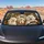 Five Happy Maltese Dogs In Tan Leather Cabin For Pet Lovers Road Trip Decor Gift Car Sunshade - 1