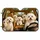 Five Happy Maltese Dogs In Tan Leather Cabin For Pet Lovers Road Trip Decor Gift Car Sunshade - 3