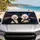 Two Bichon Frise Dogs Night City Drive Urban Commute Decor Gift For Dog Lovers And Fans Car Sunshade - 1