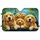 Golden Retriever Pack With Blue Collars For Dog Lover Road Trip Style Gift For Pet Owners Car Sunshade - 3