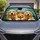 Golden Retriever Pack With Blue Collars For Dog Lover Road Trip Style Gift For Pet Owners Car Sunshade - 2