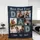 Personalized Dad Blanket, Custom Photo Blanket for Dad, Father's Day Gift, Birthday Gift for Father, Daddy Photo Throw Blanket - 1