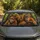 Realistic Orangutan Family Jungle Road Trip Scene For Animal Lovers And Parents Gift Car Sunshade - 2