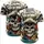 Grinning Sailor Skull Anchor Ship Heart Liquor - Adventure Seeker Gift Baseball Jersey - 5