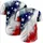 Distressed American Flag Stars Stripes - Independence Day Gift for Veterans Baseball Jersey - 5