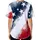 Distressed American Flag Stars Stripes - Independence Day Gift for Veterans Baseball Jersey - 4