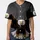 Bald Eagle White Head Spread Wings Yellow Eyes Talons - Wildlife Lover Gift Baseball Jersey - 3