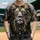 Realistic Lion Head Cross Jesus - Faith Lifestyle Gift for Christian Fan Baseball Jersey - 1