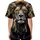 Realistic Lion Head Cross Jesus - Faith Lifestyle Gift for Christian Fan Baseball Jersey - 4