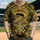 Yellow Black Snake Coiled Head, Prominent Facial Scales, Circular Shape - Wildlife Lover Gift Baseball Jersey - 1
