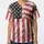 Heavily Distressed American Flag - Independence Day Celebration Gift for Veterans & Military Baseball Jersey - 3