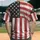 Heavily Distressed American Flag - Independence Day Celebration Gift for Veterans & Military Baseball Jersey - 2