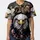 Bald Eagle American Flag Skulls Independence Day Gift for Veterans Baseball Jersey - 3