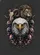 Bald Eagle American Flag Skulls Independence Day Gift for Veterans Baseball Jersey - 6