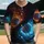 Winding Iridescent Scale Wormhole Tunnel With Glowing Portal Lights - Everyday Style Gift Baseball Jersey - 1